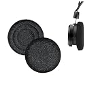 Crysendo Donut Foam for J-abra Pro Series 920, 935, HW251N, Biz Series/GN/UC Voice Series Headphones | Replacement Headphone Cushion Foam Sponge (60mm/6cm) (1 Pair-Black)