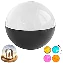 Crystal Ball Video Player, 2.7" 3D Ultrasound Crystal Ball Digital Photo Album, Memory Orb, Personalized Video Display Memory Sphere, Uploadable Videos & Photos, DIY Gift for Anniversary Birthday