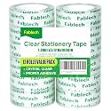 Crystal Clear Tape Refills for Dispenser, 3/4 Inch x 1000 Inch, 1 Inch Core, 12 Rolls Pack, Multi-Purpose Transparent Stationery Tape for Home, School, Office, Craft &amp; Daily Use