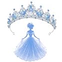 Crystal Crown and Tiara For Women - Rhinestone Headband For Princess Girls,Bridal Hair Accessories For Weddings Birthday