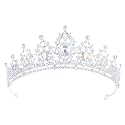 Crystal Crown and Tiara For Women - Rhinestone Headband For Princess Girls,Bridal Hair Accessories For Weddings Birthday