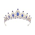 Crystal Crown and Tiara For Women - Rhinestone Headband For Princess Girls,Bridal Hair Accessories For Weddings Birthday