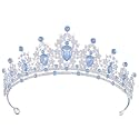 Crystal Crown and Tiara For Women - Rhinestone Headband For Princess Girls,Bridal Hair Accessories For Weddings Birthday