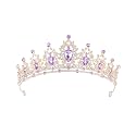 Crystal Crown and Tiara For Women - Rhinestone Headband For Princess Girls,Bridal Hair Accessories For Weddings Birthday