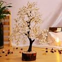 Clear Quartz Crystal Tree Handmade Home Decor Items Crystal Bonsai Tree Showpiece for Home Decor Vastu Gift Items for Home Decoration Hall Decoration Items Healing Crystals Tree Gifts
