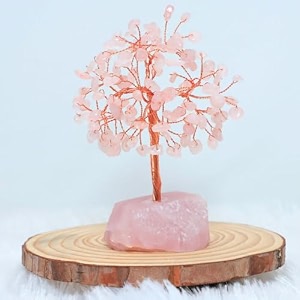 protective black tourmaline tree handmade natural gemstone tree for shielding and grounding energy in home decor crystal tree home decor citrine small tree 108 beads