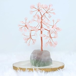 protective black tourmaline tree handmade natural gemstone tree for shielding and grounding energy in home decor crystal tree home decor citrine small tree 108 beads