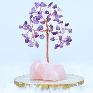 protective black tourmaline tree handmade natural gemstone tree for shielding and grounding energy in home decor crystal tree home decor citrine small tree 108 beads