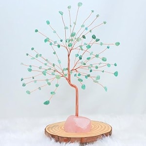 protective black tourmaline tree handmade natural gemstone tree for shielding and grounding energy in home decor crystal tree home decor citrine small tree 108 beads