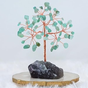 protective black tourmaline tree handmade natural gemstone tree for shielding and grounding energy in home decor crystal tree home decor citrine small tree 108 beads