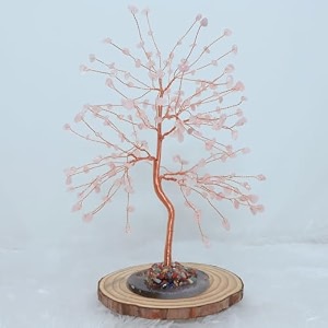 protective black tourmaline tree handmade natural gemstone tree for shielding and grounding energy in home decor crystal tree home decor citrine small tree 108 beads