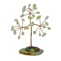 Protective Black Tourmaline Handmade Natural Gemstone Tree for Shielding and Grounding Energy in Home Decor (Citrine 27 Beads)