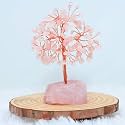 Protective Black Tourmaline Tree Handmade Natural Gemstone Tree for Shielding and Grounding Energy in Home Decor Crystal Tree Home Decor (Citrine Small Tree 108 Beads)