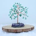Protective Black Tourmaline Handmade Natural Gemstone Tree for Shielding and Grounding Energy in Home Decor (Green Aventurine With AM 63 Beads)