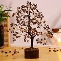 Tiger Eyes Bonsai Tree Handmade Home Decor Showpiece - Vastu Gift for Hall Decoration - Healing Crystals