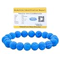 Crystal Heaven Blue Lava Stone Bracelet for Women Men with Healing Crystal and Reiki Stone - Beautiful Gemstone Beaded Bracelet for Balance, Harmony &amp; Positive Energy