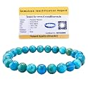 Crystal Heaven Certified Apatite Bracelet For Women Men With Healing Crystal And Reiki Stone - Beautiful Gemstone Beaded Bracelet For Balance, Harmony &amp; Positive Energy
