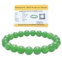 Certified Green Aventurine Bracelet for Women Men with Healing Crystal