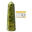 Crystal Heaven Certified Green Tourmaline In Matrix