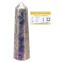 Crystal Heaven Certified Hackmanite Tower Obelisk Point