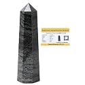 Crystal Heaven Certified Hematite Crystal Tower Obelisk