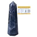 Crystal Heaven Certified Iolite Crystal Tower Obelisk