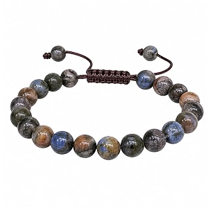 crystal heaven certified natural healing crystal bracelet for women men - aaa grade original healing gemstone adjustable bracelet for yoga reiki meditation feng shui que sera llanite stone