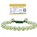 Crystal Heaven Certified Natural Healing Crystal Bracelet For Women Men - Aaa Grade Original Healing Gemstone Adjustable Bracelet For Yoga Reiki Meditation Feng Shui (Prehnite)