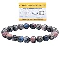 Crystal Heaven Certified Que Sera Llanite Stone Bracelet For Women Men With Healing And Reiki Stone-Beautiful Gemstone Beaded Bracelet For Balance,Harmony&amp;Positive Energy
