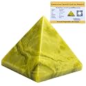 Crystal Heaven Certified Serpentine Pyramid-2" Inch Pyramid For Positive Energy,Vastu,Reiki,Feng Shui And Chakra Healing Energy Balancing