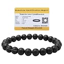 Crystal Heaven Certified Shungite Bracelet for Women Men with Healing Crystal and Reiki Stone - Beautiful Gemstone Beaded Bracelet for Balance, Harmony &amp; Positive Energy