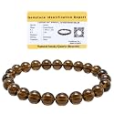 Crystal Heaven Certified Smoky Quartz Bracelet For Women Men With Healing Crystal And Reiki Stone - Beautiful Gemstone Beaded Bracelet For Balance, Harmony &amp; Positive Energy