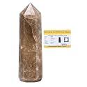 Crystal Heaven Certified Smoky Quartz Tower Obelisk