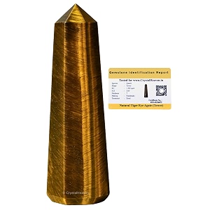 Crystal Heaven Certified Tiger Eye Agate Crystal