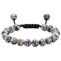 Crystal Heaven Certified Yooperlite Bracelet for Women Men with Healing Crystal and Reiki Stone - Original Authentic Gemstone Adjustable Beaded Bracelet for Money, Wealth Success &amp; Positive Energy