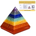 Crystal Heaven Chakra Pyramid-2" Inch For Positive Energy,Vastu,Reiki,Feng Shui And Chakra Healing Energy Balancing