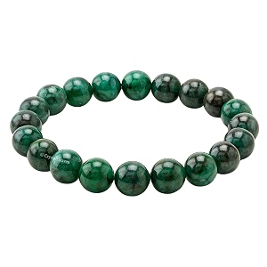 crystal heaven emerald bracelet for women men with healing crystal and reiki stone - beautiful gemstone beaded bracelet for balance harmony amp positive energy