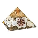Crystal Heaven Gomti Chakra Pyramid With Coil-Orgone