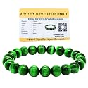 Crystal Heaven Green Tiger Eye Bracelet For Women Men With Healing Crystal And Reiki Stone - Beautiful Gemstone Beaded Bracelet For Balance, Harmony &amp; Positive Energy