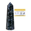 Crystal Heaven Indigo Gabbro Crystal Tower Obelisk