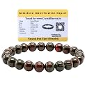 Crystal Heaven Iron Tiger Eye Bracelet For Women Men With Healing Crystal And Reiki Stone - Beautiful Gemstone Beaded Bracelet For Balance, Harmony &amp; Positive Energy
