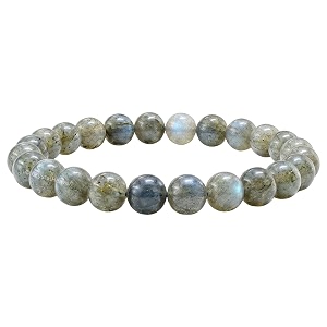 certified labradorite bracelet for women men with healing crystal