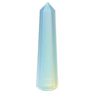 Crystal Heaven Opalite Crystal Tower Obelisk Point