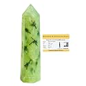 Crystal Heaven Prehnite Crystal Tower Obelisk Point