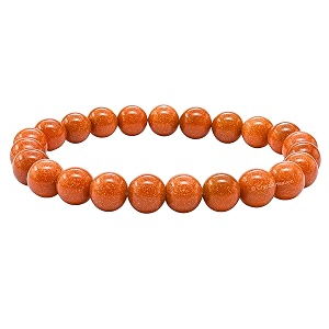 crystal heaven red goldstone bracelet for women men with healing crystal and reiki stone - beautiful gemstone beaded bracelet for balance harmony amp positive energy