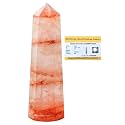 Crystal Heaven Red Hematoid Quartz Crystal Tower