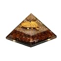 Crystal Heaven Rudraksha Pyramid With Turtle-Orgone Pyramid