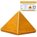 Crystal Heaven Yellow Jasper Pyramid - 2" Inch Pyramid For Positive Energy, Vastu, Reiki, Feng Shui And Chakra Healing Energy Balancing