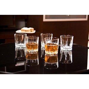 premium big whiskey glasses set of 4 pcs- 300 ml modern ideal transparent bar glass for drinking bourbon whisky scotch cocktails wine water - old fashioned cocktail tumblers perfect for entertaining and enhancing your drinking experience