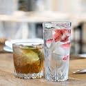 Premium Big Whiskey Glasses Set of 4 pcs- 300 ml Modern Ideal Transparent Bar Glass for Drinking Bourbon, Whisky, Scotch, Cocktails, Wine, Water, - Old Fashioned Cocktail Tumblers Perfect for Entertaining and Enhancing Your D